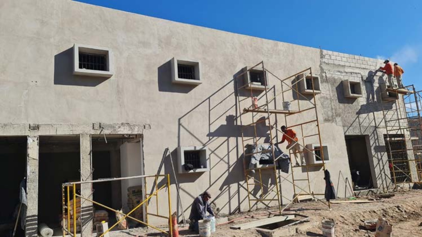Edificio en construcción ejecutado por HS Construcciones
